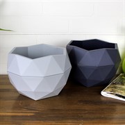 Кашпо Топаз 2,5л антрацит - фото 70811