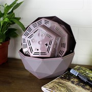 Кашпо Топаз 2,5л пыльная роза - фото 70814