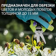 Секатор Палисад цветочный 190мм - фото 70943