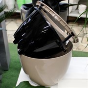 Горшок Орион 9л фраппе с вкладышем - фото 71052