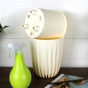 Горшок Сигма 3,3л ваниль с вкладкой - фото 71057