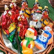 Игрушка ёлочная Попугай 16см - фото 71171