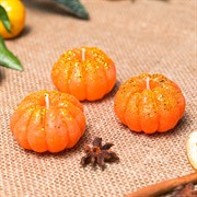 Свеча парафиновая Мандарин 5см - фото 71222