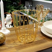 Фруктовница складная золотая металлическая макс. диаметр 31см - фото 71254 Фруктовница складная золотая металлическая макс. диаметр 31см - фото 71254