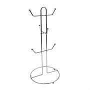 Подставка для кружек высота 34см сталь с хромированным покрытием - фото 71262