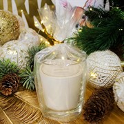 Свеча ароматизированная Morning Dew в белом стакане - фото 71320