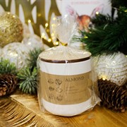 Свеча ароматическая Экзотика миндаль в гипсовом стакане с крышкой - фото 71335