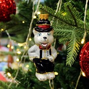 Игрушка ёлочная Волк 12см - фото 71539