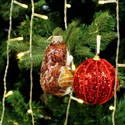 Игрушка ёлочная Ёжик 9см - фото 71553