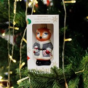 Игрушка ёлочная Лисичка 10см - фото 71562