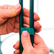 Опора для растений металлическая полукруглая высота 61см 58-995Gr - фото 71608