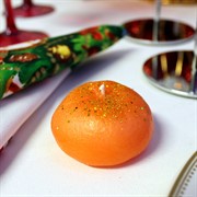 Свеча парафиновая Мандарин 5см - фото 71629