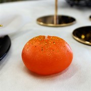 Свеча парафиновая Мандарин 5см - фото 71630