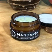 Свеча ароматическая мандарин 50мл в стекле - фото 71867