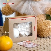 Подарочный набор свеча "Шарик" и аромасаше - фото 71961