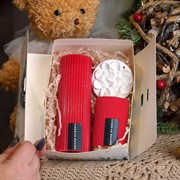 Подарочный набор для женщин с 2-мя свечами и аромасаше - фото 71989