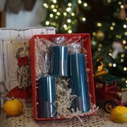 Подарочный набор из 3-х декоративных свечей "Столбик" - фото 72038