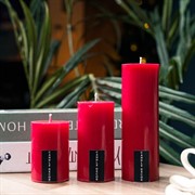 Новогодний подарочный набор из 3-х декоративных свечей - фото 72045