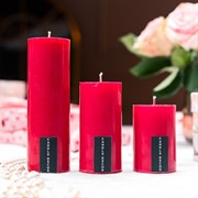 Новогодний подарочный набор из 3-х декоративных свечей - фото 72046