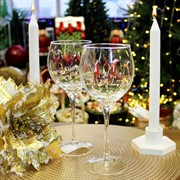 Набор фужеров для вина Рифленка 400мл 2шт - фото 72093