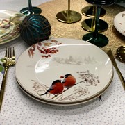 Тарелка закусочная Lefard Лесная сказка ягоды 20,5см фарфор - фото 72160