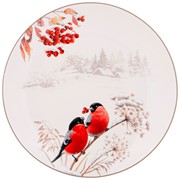 Тарелка закусочная Lefard Лесная сказка ягоды 20,5см фарфор - фото 72161