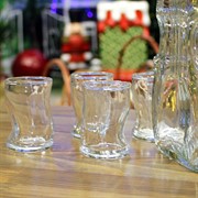 Набор стаканов Аморф 4шт 50мл стекло - фото 72166