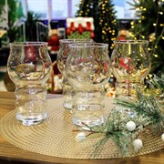 Набор стаканов 4шт для пива 435мл стекло - фото 72169