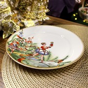 Тарелка закусочная Lefard Балерина 20,5см фарфор - фото 72179