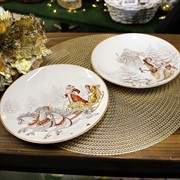 Тарелка закусочная Lefard Морозко 20,5см фарфор - фото 72196