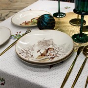 Тарелка закусочная Lefard Морозко 20,5см фарфор - фото 72198