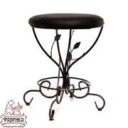 Пуфик обувница металлическая с мягким сиденьем 303-25 - фото 7233