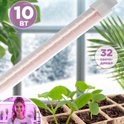 Светильник для растений ФИТО 10W-T5-RB-Slim красно-синего спектра ЭРА - фото 72458