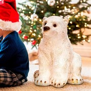 Фигура для сада и интерьера Медвежонок U08178 - фото 72470