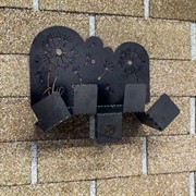 Держатель для шланга Цветы настенный металлический 802-040 - фото 72525