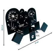 Держатель для шланга Цветы настенный металлический 802-040 - фото 72528