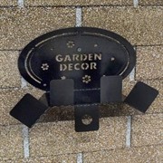 Кронштейн садовый для шланга на стену металл 802-041 - фото 72533