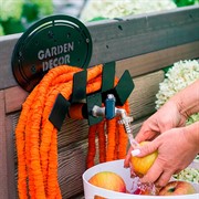 Кронштейн садовый для шланга на стену металл 802-041 - фото 72535