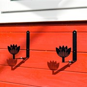 Ящик балконный для цветов Прованс 60см с декоративным кронштейном 203-023B - фото 72807