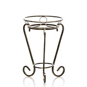 Подставка напольная на 1 цветок Классика кованая высота 45см 70-091 - фото 72828 Подставка напольная на 1 цветок Классика кованая высота 45см 70-091 - фото 72828