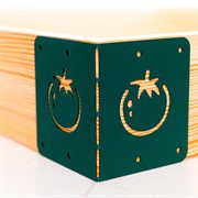 Комплект кронштейнов угловых для грядок Помидор 4шт 801-027Gr-4 - фото 72997