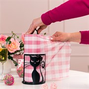 Комплект кухонных аксессуаров Кошка с бантом 300-207B (салфетница+для бум. полотенец+для досок) - фото 73000