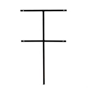 Опора для вьющихся растений садовая высота 82см металл 57-941 - фото 73113