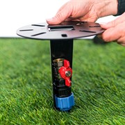 Крепление для садовой колонки в землю свая забивная 55-201 - фото 73117