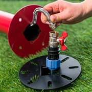 Крепление для садовой колонки в землю свая забивная 55-201 - фото 73120