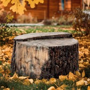 Крышка декоративная для люка Пень высокий диаметр 80см U08317 - фото 73132