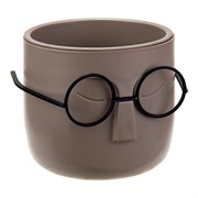 Кашпо Стив 0,65л французский серый - фото 73362