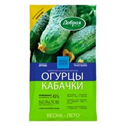 Удобрение Добрая Сила огурцы, кабачки 0,9кг - фото 73380