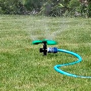 Ороситель 3-х рожковый вращающийся на ножке 3030 - фото 73608