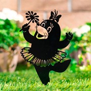 Фигура садовая Крот балерина металл 801-203B - фото 73739